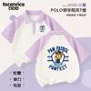 Camiseta de Manga Curta Estilo Novo de Desenho Animado Anime para Meninos e Meninas, Roupas de Verão para Irmão e Irmã, Camisa Polo Infantil de Manga Curta