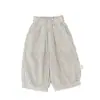 Calça Longa Casual de Verão para Bebê Menino, Fresca, Listrada, Repelente de Mosquitos, Cintura Elástica para Criança Pequena, Respirável, com Punho, para Uso Externo, Roupas Infantis