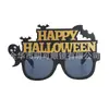 Halloween morcego sangue seda abóbora crânio aranha óculos baile de formatura cosplay festa óculos engraçados