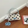 Bolso Tote de Piel con Cera de Aceite Maillard 2026 con Lazo y Etiqueta de Corazón, Gran Capacidad, Bolso de Hombro Moderno y Versátil
