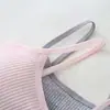 Nuevo estilo popular: Camisola de tirantes ajustables con copas extraíbles, diseñada para niñas en etapa de desarrollo, adecuada para estudiantes de secundaria, venta al por mayor desde el fabricante