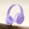 Headset Bluetooth Montado na Cabeça, Headset para Jogos de Computador, Baixa Latência, Iluminação RGB Gradiente, Bateria de Ultra Longa Duração, Headset DIY
