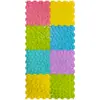 Tapete de Piso de Silicona Tablero de Acupresión Tapete de Entrenamiento Sensorial para Niños Tablero de Presión para Pies Masajeador de Planta del Pie Tapete de Masaje Táctil Juguete para Pies