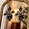Collares, Anillos, Pulseras, Brazaletes, Pendientes de Moda Versátiles Best-Sellers Transfronterizos Europeos y Americanos para Amazon, Joyería de Puntos Negros y Blancos