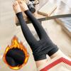 Artefacto de Pierna Ligera Pantalones de Coca Otoño e Invierno Leggings de Sensación Desnuda Ropa Exterior para Mujer Pantimedias Populares en Internet de Nuevo Estilo con Forro de Felpa Engrosado para Mujer