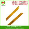 Refletor lateral dianteiro amarelo para BMW X6 E71 63147179991 63147179992