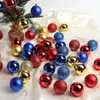 Decoraciones de Navidad, Bolas de Navidad, Bolas para Decorar el Árbol de Navidad, Bolas de Colores, Bolas para Techo de Escaparate, Bolas Brillantes Empacadas en Barril, Galvanizadas