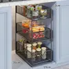 Estante de Almacenamiento Extraíble para Gabinete de Cocina, Capa Interior, Fregadero, Artefacto Multifuncional, Cesta Extraíble para Almacenamiento, Estante de Almacenamiento para Condimentos