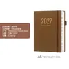 Agenda 2027, Cuaderno Transfronterizo, Tapa Dura de Lona, Cuaderno de Trabajo y Estudio, Logo Personalizable