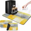 Tapete para máquina de café transfronteiriço tapete de bancada de lama de diatomáceas tapete de proteção para balcão de cozinha tapete isolante lavável tapete de drenagem absorvente mesa