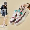 Nuevas Zapatillas Blancas Primavera 2026 Estilo Coreano Ins Estudiantes Femeninas Suela Gruesa Aumentadoras de Altura Zapatillas Deportivas Zapatos Casuales Xf1239