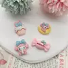 Accesorios para Joyería de Resina Serie Dulce Melodía Luna Dibujos Animados Bricolaje Pegamento de Crema Funda para Teléfono Caja de Papelería Pasador de Pelo