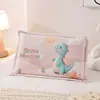 Funda de almohada para bebé de otoño e invierno transfronteriza funda de almohada de dibujos animados para un solo niño funda de almohada de jardín de infantes envío directo de fábrica