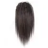Postizo de Cola de Caballo con Pinza para Mujer, Cola de Caballo Rizada Recta Latinoamericana, Voluminizador de Corona Alta, Potenciador de Volumen de Cabello Esponjoso, Trenza de Cola de Caballo Fuente