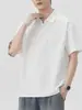 Ropa para Hombre Fengshe / Verano 2026 Camisa Polo de Verano para Hombre con Manga Corta y Cuello Campana Diseño de Verano