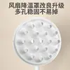 Ventilador de Ar Condicionado Silencioso Modelo Novo, Dispositivo Mágico de Resfriamento, Ventilador de Resfriamento Físico, Booster de Vento, Ventilador Sem Lâminas