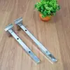 Fábrica Jiafeng directo 18 cuadrado soporte de vidrio estanterías de supermercado tienda departamental exhibición de mercancía tienda de ropa brazo de soporte de piso