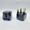 Adaptador Transfronterizo Ignífugo Estándar Británico Estándar Europeo Americano a Estándar Británico Adaptador de Cobre Enchufe Adaptador Estándar Británico Malasio