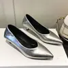 Zapatos de Tacón Alto con Puntera Puntiaguda y Pedrería Estilo Francés para Mujer, Modelo Nuevo Primavera 2026 Principios de Primavera, Tacón Fino, Talla Grande, Zapatos Negros de Vestir Versátiles para Mujer