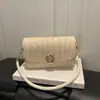 Verão 2026 Nova Moda Alto Valor Estiloso Padrão Pedra Retrô Simples Versátil Ombro Único Transversal Pequena Bolsa Quadrada