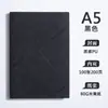 Caderno com logo personalizado, conjunto de caixa de presente para caderno espesso, diário para reuniões de negócios, bloco de notas A5 com capa de couro macio atacado