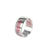 Estilo de Personalidad Joyería de Plata Accesorio de Mano de Moda Plata Pura 999 Espíritu de la Montaña Moneda de Dinero Anillo Lei Ling Anillo Abierto Ancho para Hombres