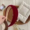 Nueva Diadema Ancha de Terciopelo Retro, Accesorios para el Cabello de Moda para Niña, Elegante, Cabello sin Estirar, Diadema Alta para Mujer