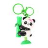 Llavero Musical Mecedora Animales de Dibujos Animados Creativos UV Llavero de Panda Lindo Colgante de Gato de la Suerte Regalo Pequeño