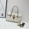 Bolso tipo almohada cruzado casual nuevo de primavera 2025 para mujer, bolso de mano cruzado versátil y moderno con hebilla de cierre