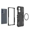 Adequado para Motorola Edge50 Fusion Capa Magnética Armadura Borboleta para Celular Motorola Edge50 Fusion