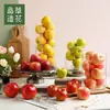 Super Realista Ponderado Simulada Fruta Maçã Falsa Legume e Fruta Adereços Limão Fruta Modelo Decoração