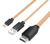 Adecuado para Apple iPhone Teléfono Android Tableta a HDMI Video HD Dispositivo de Pantalla Compartida Tipo de Línea Adaptador tipo-c