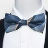 Estoque Pronto do Fabricante Gravata Borboleta Jacquard Formal Masculina para Negócios, Casamento, Festa, Gravata Borboleta Floral de Poliéster em Forma de Seta