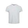 Eme Yishengyi Bordado Cosido a Mano Estilo Dinero Nuevo y Viejo Manga Corta Diseño Elegante Nicho Cuello Redondo Fitness Camiseta de Media Manga