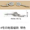 Fivela de Metal Estilo Simples Moderno Botão de Cheongsam Roupa Tang Hanfu Botão DIY Botão Costurado à Mão Botão Decorativo Novo Estilo Chinês Fivela de Fechadura