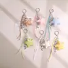 Llavero de pentagrama de colores pastel, lindo y versátil, adecuado para colgar en mochilas, cadenas de teléfono y bolsos, nuevo accesorio de moda