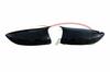 Adecuado para 20 famosos 5 MG5 modificado cuerno espejo retrovisor cubierta decoración ABS espejo retrovisor tira brillante parche