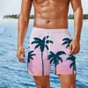 Pantalones Cortos de Playa Casuales de Moda para Hombre con Estampado Digital de Verano 2022 para Nadar, Surfear, Pantalones de Cinco Puntos Ligeros, Transpirables, de Secado Rápido