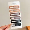 Pinza para el pelo parte trasera de la cabeza pinza lateral para mujer pinza bb simple pinza de horquilla pinza pinzas para el pelo pinza de una palabra fijación de cabellos sueltos flequillo accesorios para el pelo