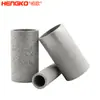 Filtro de Polvo Sinterizado Poroso 12*9*20 Unidireccional 10-30 Micras Filtro Metálico Poroso Transpirable Taza