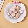 Figurilla de Gato de Orejas Largas con Laca de Ébano Yiming Xianyuan Laca Gato Curioso Adorno en Forma de Corazón de Ciervo