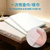 Toallas de pie desechables, toallas para masajes de pies, toallas de baño, paños de pie de pulpa de madera de tejido liso, almohadillas para salón de belleza y artículos para pedicura - al por mayor