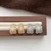 Pendientes de Luna Creciente con Circonita Brillante para Mujer, Lujo Ligero, Únicos, Exquisitos, Elegantes, Modernos