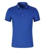 Camisa tipo polo de trabajo estilo británico simple con estampado de logo, camiseta de manga corta con cuello, camisa cultural al por mayor