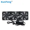 Suministro directo del fabricante ventilador de extracción de alto flujo de aire de 12 cm 220V gabinete tarjeta gráfica de computadora router base de disipación de calor velocidad ajustable