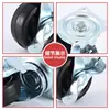 Rueda de goma ligera rueda universal rueda de carrito rueda universal direccional freno rueda de juguete silenciosa polea eléctrica