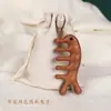 Pente de Sândalo Verde Natural para Meridianos Pente Portátil para Massagem na Cabeça Couro Cabeludo Cinco Dedos Pente Universal Dentes Largos Pente Gua Sha