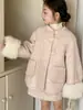 Conjunto de Ropa de Año Nuevo para Niñas Peces Rojos Pequeños 2026 Invierno Nuevo Estilo Chino Nuevo para Niños Conjunto de Dos Piezas de Abrigo de Lana