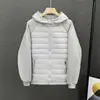 Estilo Americano Moda de Rua Leve Acolchoado de Algodão Roupas Masculinas Soltas Versátil Casual com Capuz Cor Sólida Costura Jaqueta de Casal para Homens