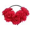 Diadema de Novia Navidad Halloween Dama Personalizada Flor Banda para el Cabello Tocado Diadema de Playa Diadema Suelta Fábrica Venta al por Mayor